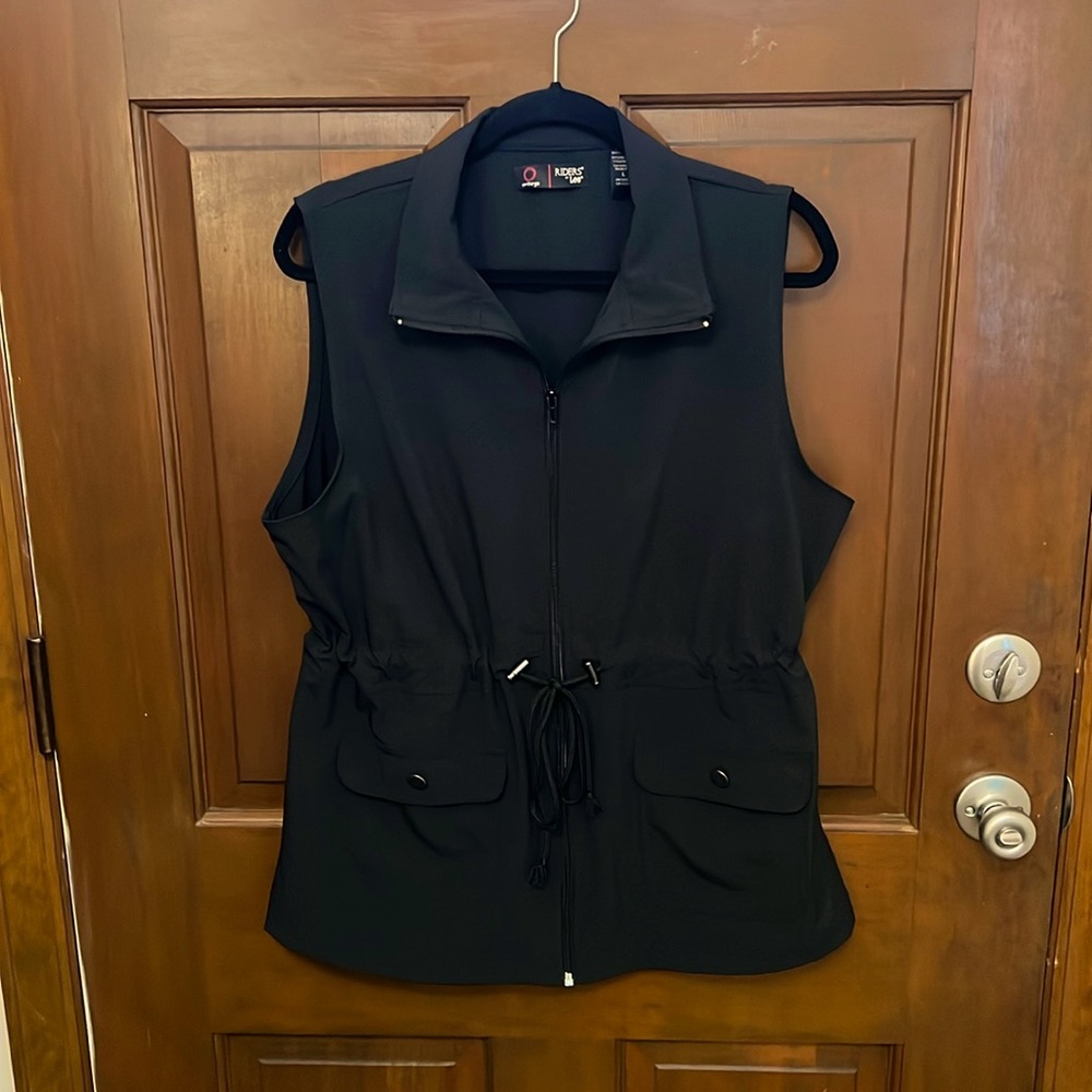 Riders Lee on-the-go black vest size large